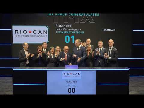 RioCan REIT Opens the Market